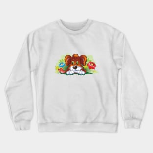 Puppy Crewneck Sweatshirt